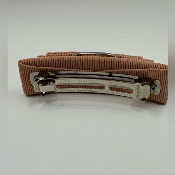 Ferragamo Pink Bow Hair Clip - Picture 5 of 7